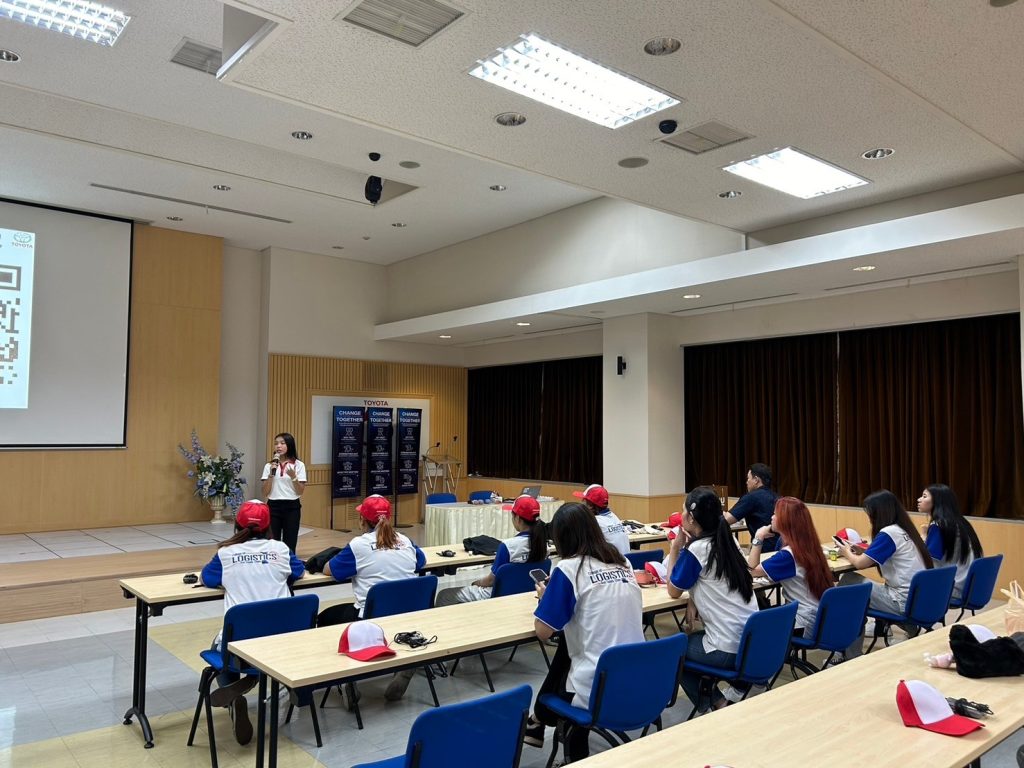 Dek Logistics เรียนรู้นอกห้องเรียน โรงงานประกอบรถยนต์โตโยต้า (บ้านโพธิ์) 11