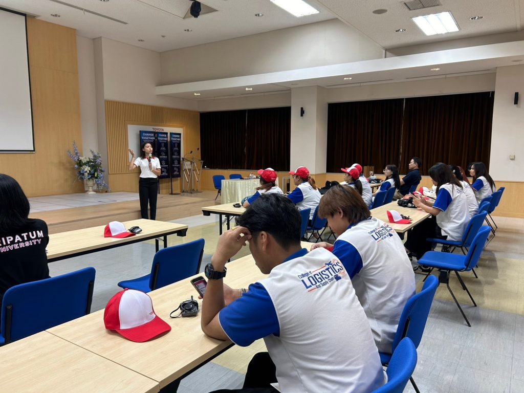 Dek Logistics เรียนรู้นอกห้องเรียน โรงงานประกอบรถยนต์โตโยต้า (บ้านโพธิ์) 12