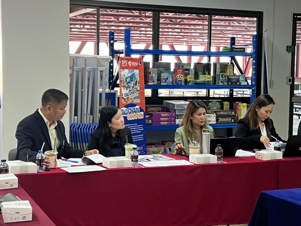 Logistics SPU รับการตรวจประเมินองค์กรที่ทำหน้าที่ให้บริการฝึกอบรม 63