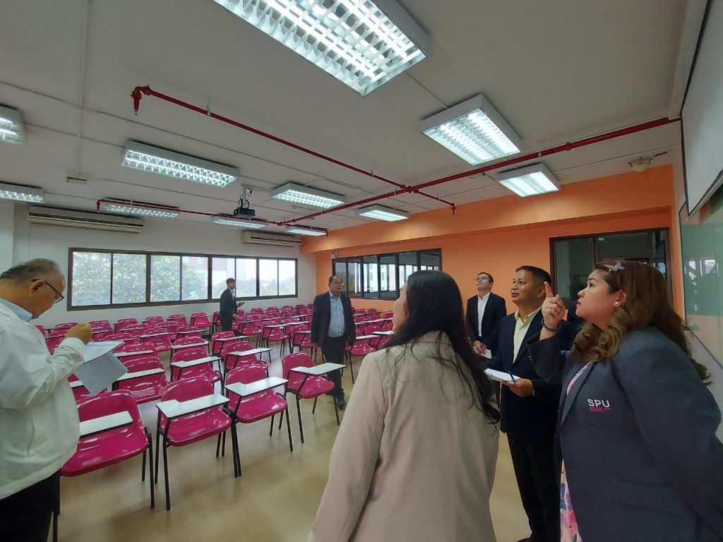 Logistics SPU รับการตรวจประเมินองค์กรที่ทำหน้าที่ให้บริการฝึกอบรม 90