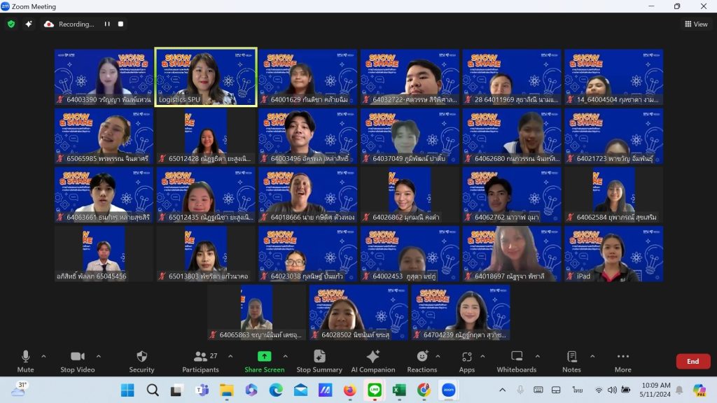Dek Logistics จัดเต็ม Show&Share 61