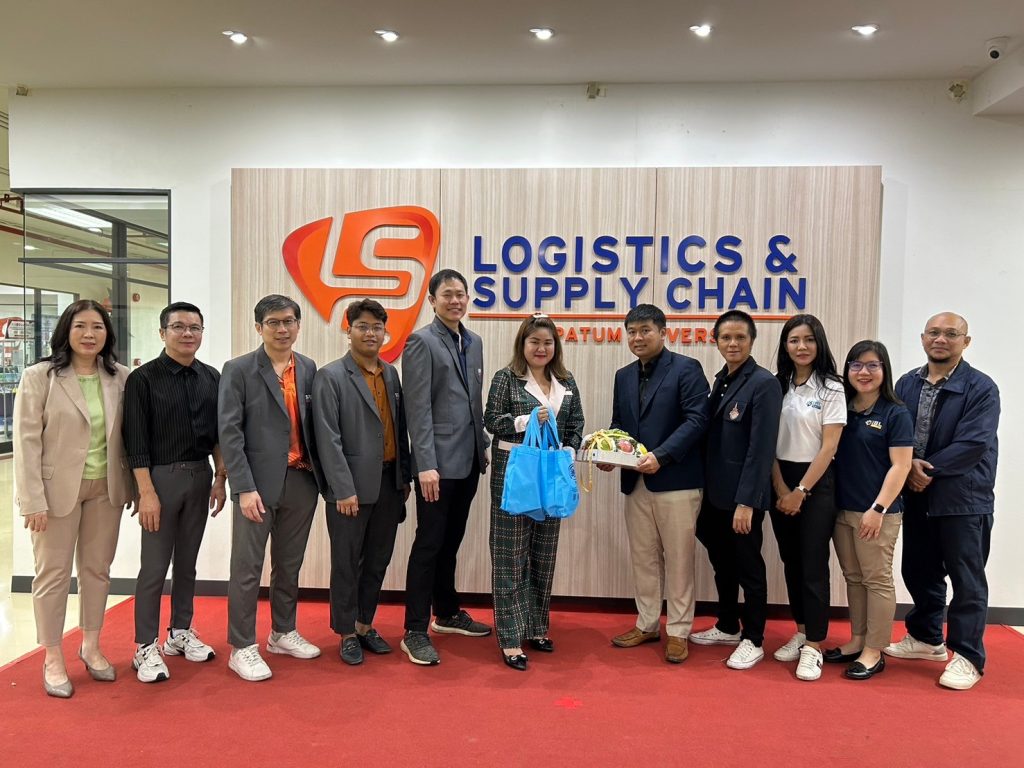 Logistics SPU ต้อนรับคณะศึกษาดูงานจากมหาวิทยาลัยเทคโนโลยีราชมงคลธัญบุรี 11