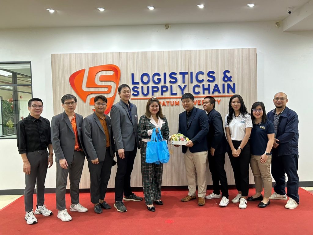 Logistics SPU ต้อนรับคณะศึกษาดูงานจากมหาวิทยาลัยเทคโนโลยีราชมงคลธัญบุรี 14