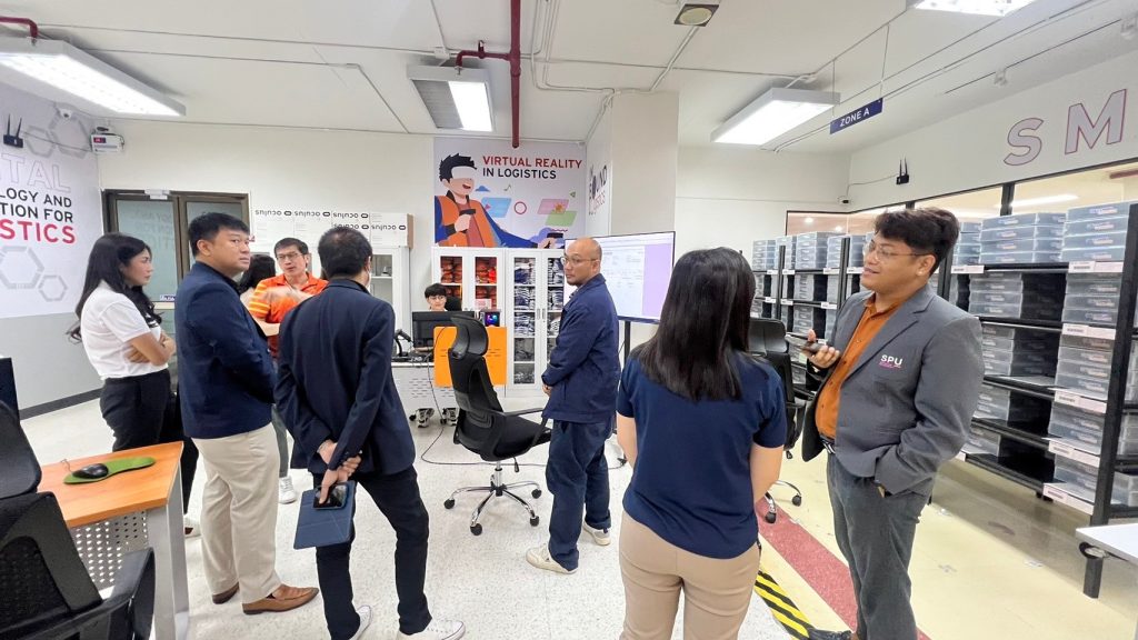 Logistics SPU ต้อนรับคณะศึกษาดูงานจากมหาวิทยาลัยเทคโนโลยีราชมงคลธัญบุรี 5