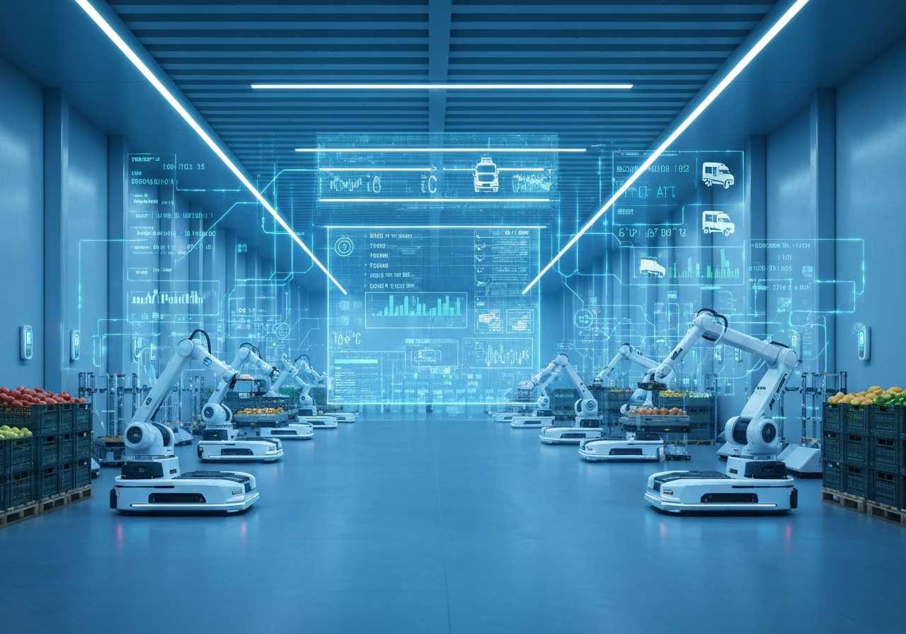 ลดต้นทุนและคาร์บอนฟุตพริ้นต์ใน Cold Chain: กลยุทธ์ใช้ AI Logistics บริหารคลัง Cold Storage และเส้นทางรถห้องเย็น