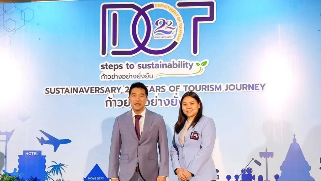 ร่วมแสดงความยินดีเนื่องในโอกาสวันสถาปนาครบรอบ 22 ปี กรมการท่องเที่ยว