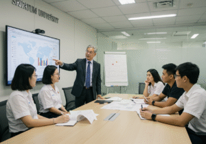 ภาษาอังกฤษสื่อสารธุรกิจ Competitive Advantage พลิกชีวิตสู่ความสำเร็จที่ศรีปทุม