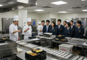 นักศึกษา SPU สาขาธุรกิจการบิน สัมผัสงาน Airline Catering เรียนรู้ Beyond the Classroom ต่อยอด Competency