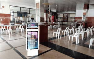 GFAI สนับสนุนหุ่นยนต์วัดอุณหภูมิ ประจำศูนย์ฉีดวัคซีนโควิด-19 ม.ศรีปทุม