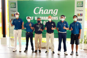 กอล์ฟ”ม.ศรีปทุม”สุดเจ๋ง! คว้าแชมป์ สนาม 2 CHANG Golf U–Champions Cup 2021