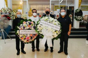 อธิการบดี รองอธิการบดี ที่ปรึกษาอธิการบดี ม.ศรีปทุม ร่วมอาลัย คุณแม่วิจิตร โพธิ์วิจิตร