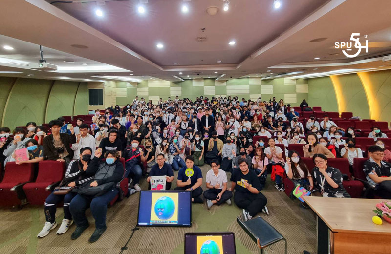 คณะดิจิทัลมีเดีย ม.ศรีปทุม จัดกิจกรรมเผยแพร่ความรู้ Artist Talk : PUCK