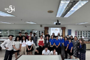 GE SPU จัดอบรมให้ความรู้นักศึกษา เกี่ยวกับ “สารปนเปื้อนในอาหาร... อันตรายใกล้ตัว”