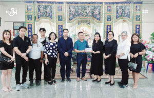 ม.ศรีปทุม ร่วมเป็นเจ้าภาพสวดพระอภิธรรม คุณแม่สุมาลี ยิ่งประทานพร ที่ได้ถึงแก่กรรม