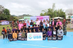 SPU : ให้น้องยิ้ม! SRIPATUM USR จิตอาสา ร่วมแบ่งปันให้กับน้องๆ รร.บ้านห้วยตลาด จ.เพชรบูรณ์