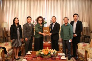 ม.ศรีปทุม เข้าเยี่ยมคารวะ "เอกอัครราชทูต สปป.ลาว ประจำประเทศไทย"คนใหม่