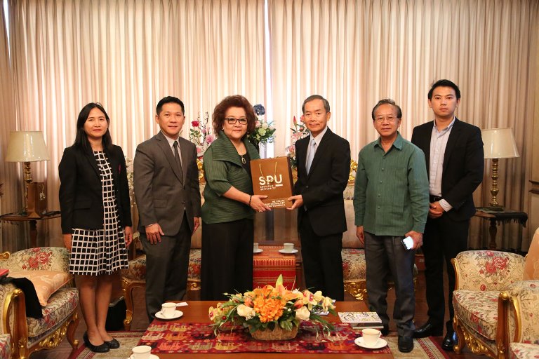 ม.ศรีปทุม เข้าเยี่ยมคารวะ "เอกอัครราชทูต สปป.ลาว ประจำประเทศไทย"คนใหม่