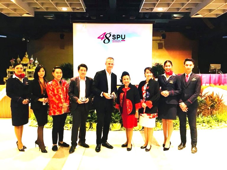 เปิดมุมมอง! เด็กธุรกิจการบิน ม.ศรีปทุม เรียนรู้ความสัมพันธ์ธุรกิจโรงแรมและสายการบิน