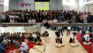 วิศวะฯ ม.ศรีปทุม จับมือ ภาคีเครือข่ายความปลอดภัย เสริมความรู้ความปลอดภัยในชีวิตประจำวัน