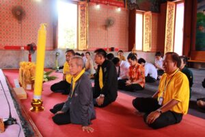 ม.ศรีปทุม ร่วมแห่และถวายเทียนพรรษา ประจำปี 2561