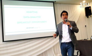 คณะบริหารธุรกิจ ม.ศรีปทุม ถ่ายทอดความรู้ “Born Global Business Model” สู่ผู้ประกอบการธุรกิจ Startup