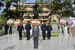 ม.ศรีปทุม ร่วมวางพวงมาลา วันสถาปนากรมป่าไม้ ครบรอบ ๑๒๒ ปี