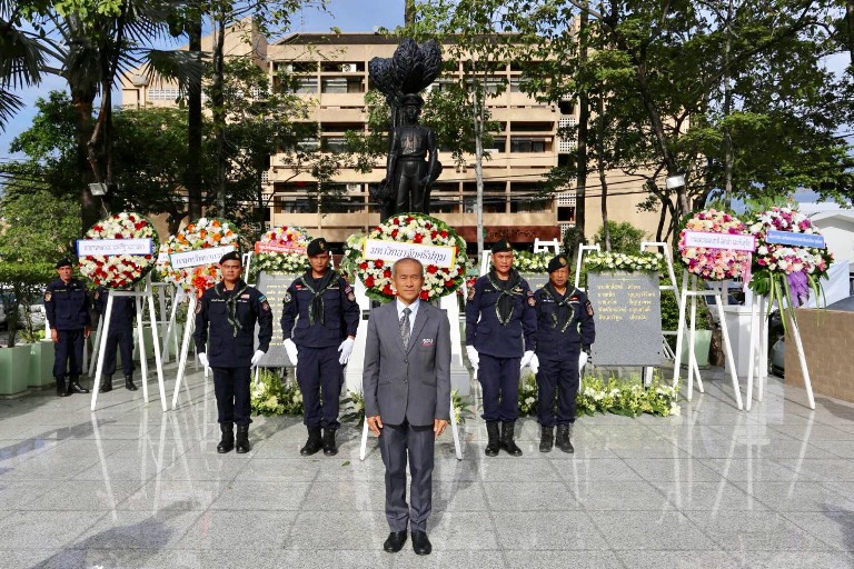 ม.ศรีปทุม ร่วมวางพวงมาลา วันสถาปนากรมป่าไม้ ครบรอบ ๑๒๒ ปี