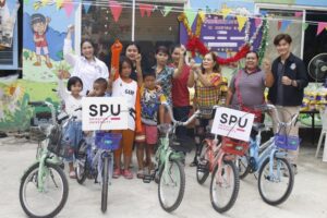 ม.ศรีปทุม เดินหน้าจิตอาสา ทำความดีตามรอยเท้าพ่อ ส่งมอบความสุข เด็กๆชุมชนริมคลองบางบัว เนื่องในวันเด็กแห่งชาติ”63