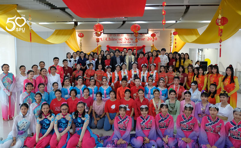 เฉลิมฉลองเทศกาลตรุษจีน SPU Chinese New Year 2020 Year of the Rat หอวังนนท์ ควง เตรียมอุดมศึกษาพัฒนาการ คว้ารางวัลชนะเลิศ แข่งขันทักษะภาษาจีน #7