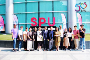 ม.ศรีปทุม ต้อนรับ มจธ.นำคณะ นศ.จากเกาหลี เข้าเยี่ยมชมและศึกษาดูงาน