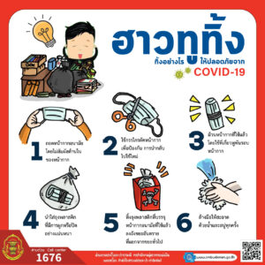 ฮาวทูทิ้ง ทิ้งอย่างไรให้ปลอดภัยจาก Covid-19