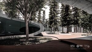 โหลดเลย! ภาพ Background เท่ๆ ฝีมือเด็กสถาปัตย์ ไว้ใช้ตอนเรียน Online