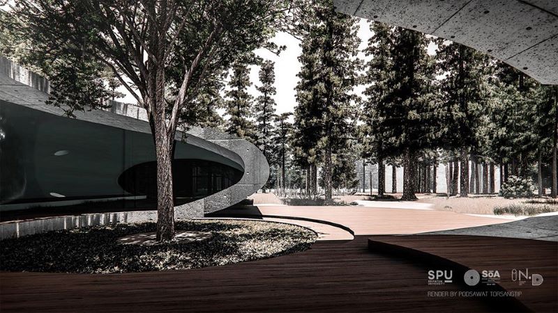 โหลดเลย! ภาพ Background เท่ๆ ฝีมือเด็กสถาปัตย์ ไว้ใช้ตอนเรียน Online