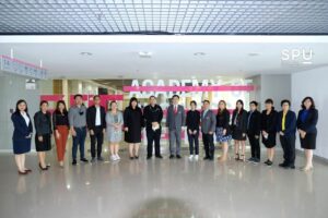 อพท. เข้าศึกษาดูงาน e-Learning ม.ศรีปทุม