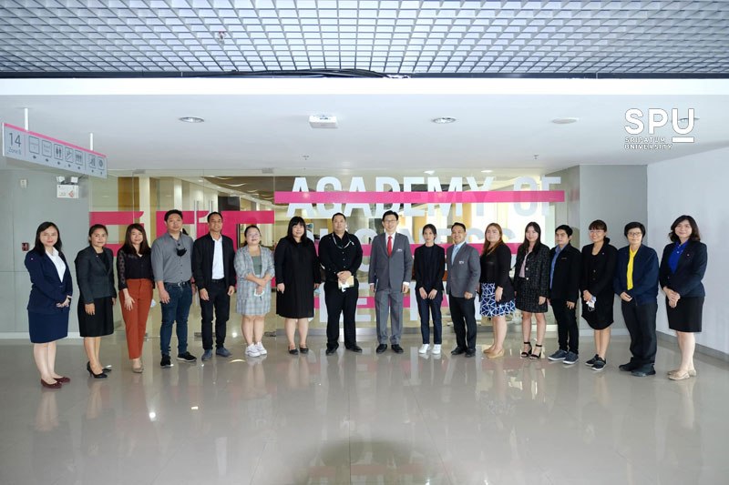 อพท. เข้าศึกษาดูงาน e-Learning ม.ศรีปทุม