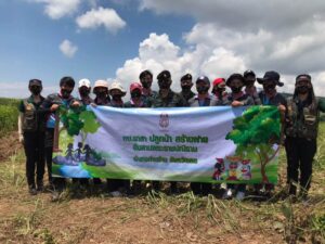 จิตอาสา! ม.ศรีปทุมร่วม ทบ.อาสาปลูกป่า สร้างฝาย สืบสานพระราชปณิธานฯ ที่อำเภอด่านซ้าย จังหวัดเลย