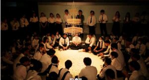 บายศรีสู่ขวัญ เฟรชชี่ 63 "SOA BAAI SRI" แบบฉบับเต็กสุดขอบสถาปัตย์ ม.ศรีปทุม