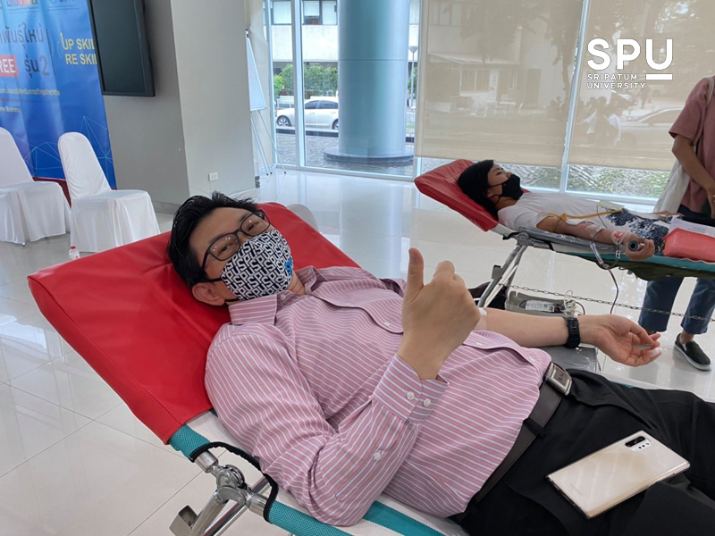 ทำความดี! ม.ศรีปทุม ร่วมใจบริจาคโลหิต สภากาชาดไทย เพื่อคุณและคนที่คุณรัก