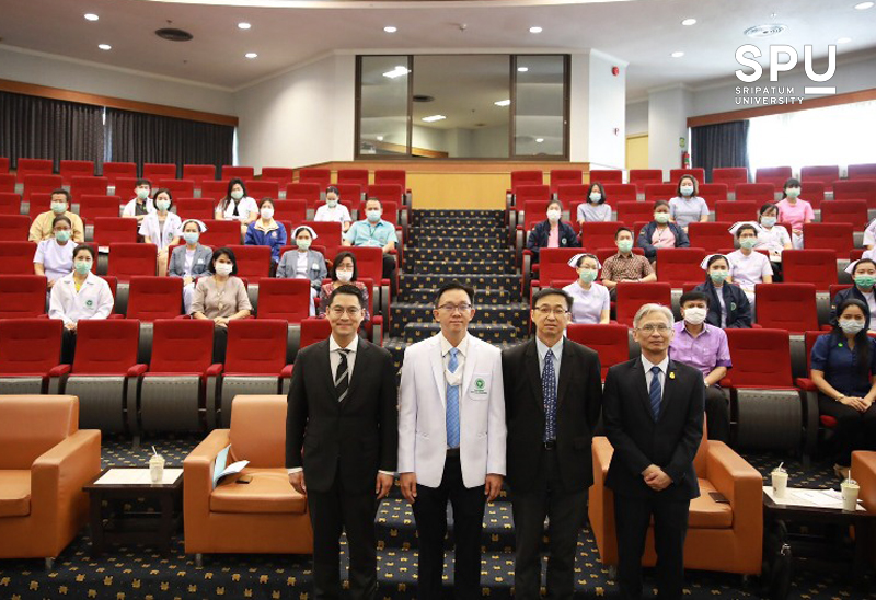 บริการวิชาการ! ศูนย์กฎหมายศรีปทุม ถ่ายทอดความรู้ “หลักการเจรจาไกล่เกลี่ย” รพ.มหาวชิราลงกรณธัญบุรี ปทุมธานี