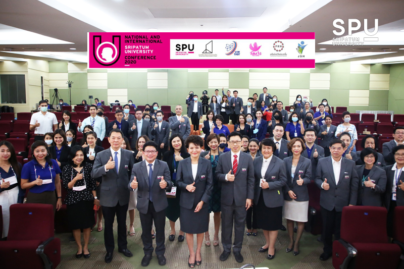 ม.ศรีปทุม เปิดเวทีแลกเปลี่ยนนำเสนอความรู้ ผลงานการวิจัยและนวัตกรรมสู่การพัฒนาที่ยั่งยืน SPUCON 2020 ครั้งที่ 15 ผ่าน App Zoom Facebook Li