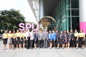 สจล. เข้าศึกษาดูงาน ด้านการบริหารการจัดการเรียนการสอนแบบ e-Learning ม.ศรีปทุม