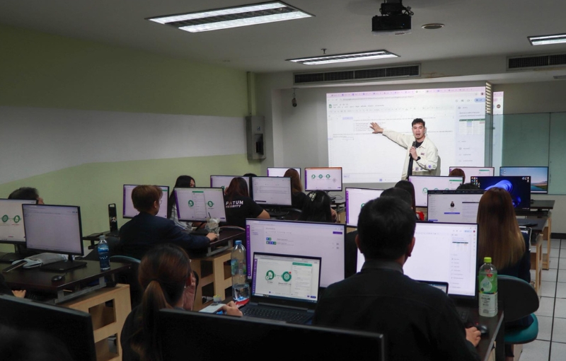 SPU AI CLUB เปิดพื้นที่สร้างนวัตกรรม ขับเคลื่อนธุรกิจ ด้วยเวิร์กชอป “AI Automation Masterclass” ครั้งแรก