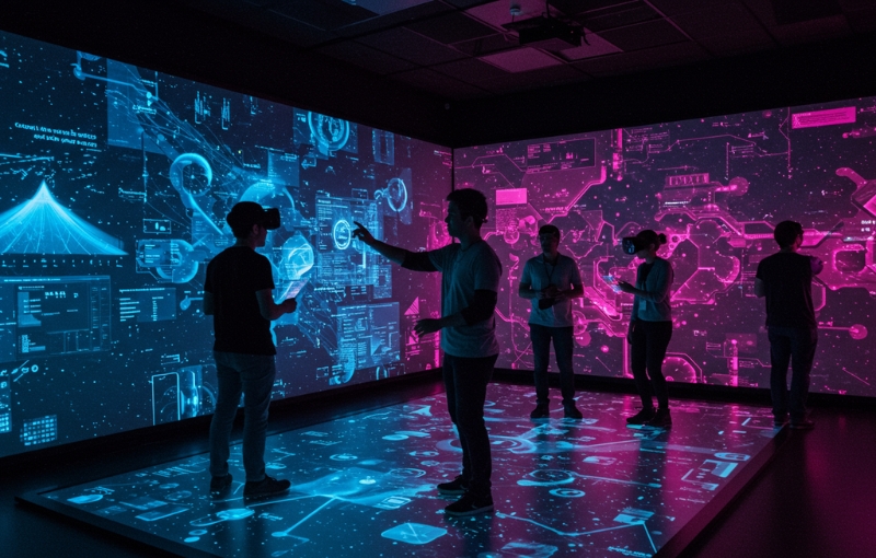 คณะดิจิทัลมีเดีย SPU ยกระดับการเรียนรู้ผ่าน Immersive Room 360 องศา นวัตกรรมเทคโนโลยีโลกเสมือนจริง