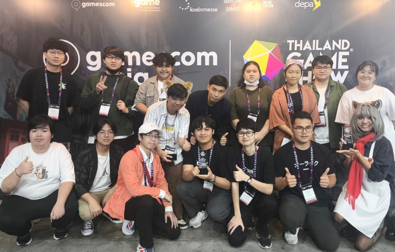 นักศึกษาดิจิทัลมีเดีย SPU คว้า 3 รางวัลใหญ่! เวทีออกแบบเกมระดับประเทศ Thailand Game Show 2025
