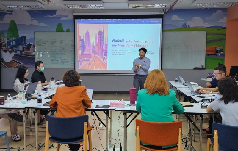 วิทยาลัยโลจิสติกส์และซัพพลายเชน SPU ติดปีกทักษะ AI & Automation พลิกโฉมอุตสาหกรรมยุคใหม่