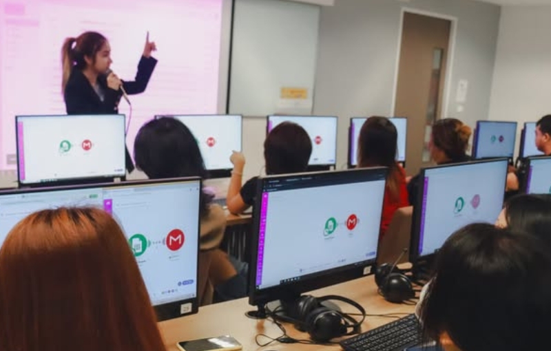 นิเทศศาสตร์ SPU ร่วมกับ AI CLUB จัด Workshop “AI Automation” ติดอาวุธนักศึกษาสู่ยุคดิจิทัล