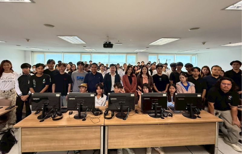 ชมรม SPU AI CLUB จัดเวิร์กชอป AI Automation ยกระดับทักษะนักศึกษา ว.โลจิสติกส์ฯ ก่อนออกสหกิจศึกษา