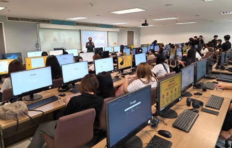 นักศึกษานิติศาสตร์ SPU ร่วมอบรม ‘AI Automation with Make.com’ ปั้นทักษะแห่งอนาคต สู่ความสำเร็จยุคดิจิทัล
