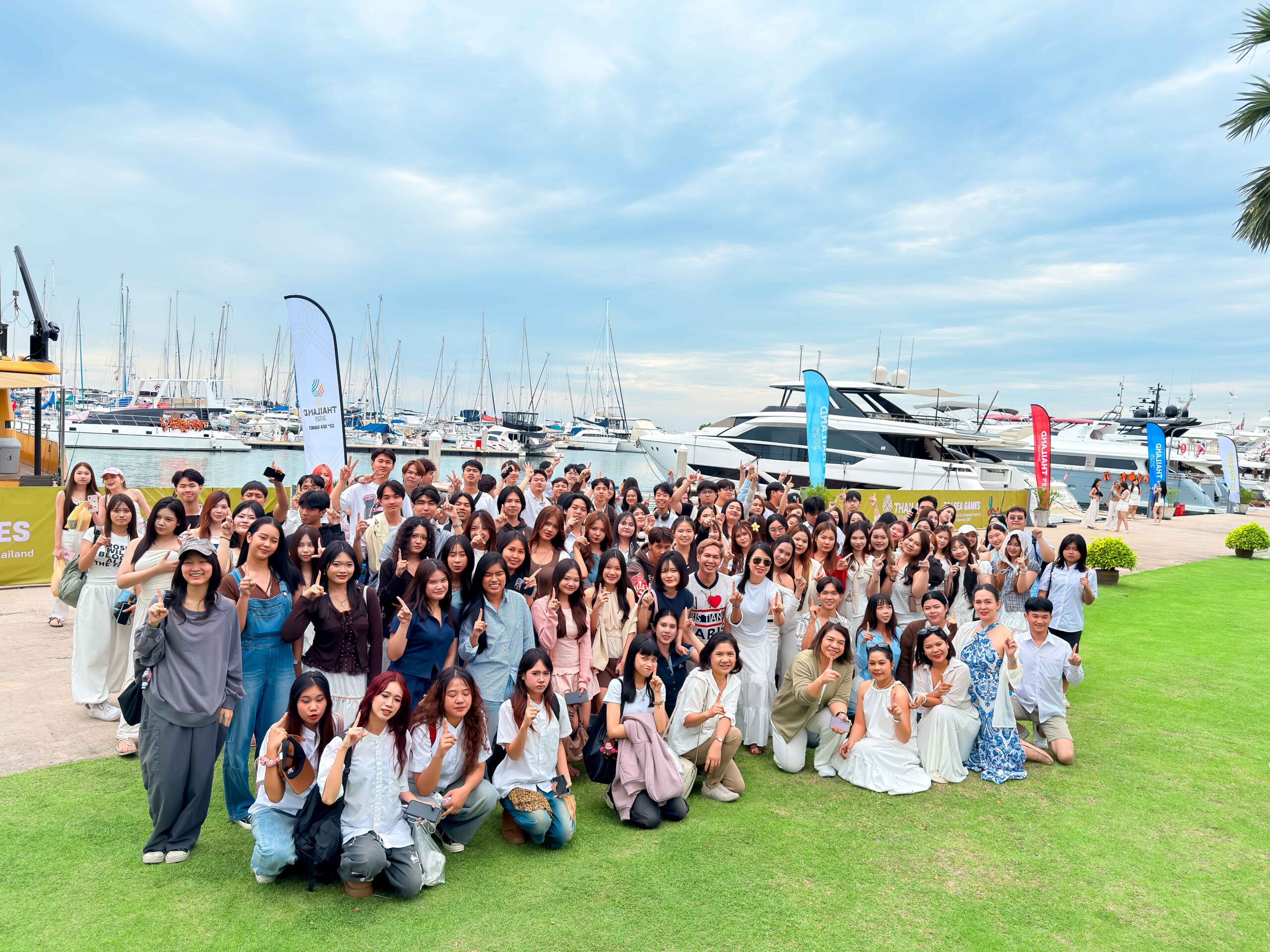 ธุรกิจเรือสำราญ SPU พานักศึกษาล่องเรือยอร์ช เรียนรู้การปฏิบัติงานท่าเรือสำราญจริง ณ Ocean Marina Pattaya