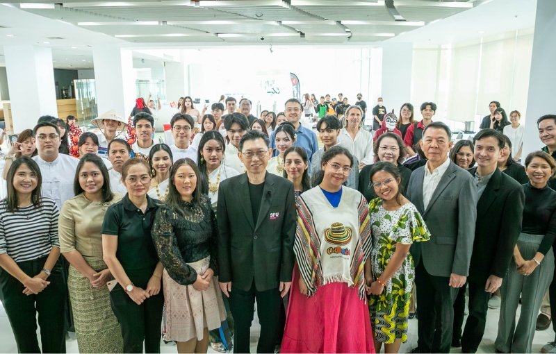 สำนักงานวิเทศสัมพันธ์ SPU จัดงาน “International Food Market 2025” เปิดโลกวัฒนธรรมนานาชาติผ่านรสชาติอาหาร จากนักศึกษา 17 ร้านค้า